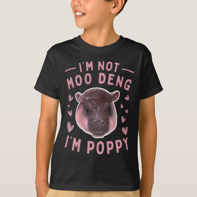 Ppy New Baby Pygmy Hip At Metro Richmond Zoo V _1  T-Shirt (Front)