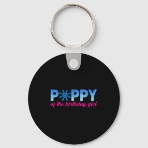 Ppy Of The Birthday Girl Snowflakes Themed Matchin Key Ring