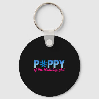 Ppy Of The Birthday Girl Snowflakes Themed Matchin Key Ring