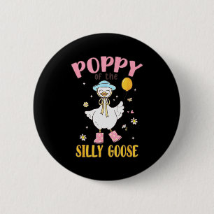 Ppy Of The Silly Goose First Birthday Family Match 6 Cm Round Badge
