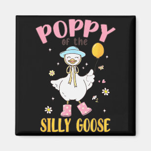 Ppy Of The Silly Goose First Birthday Family Match Magnet