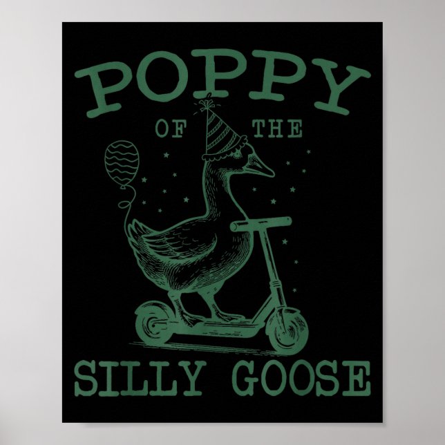Ppy Of The Silly Goose First Birthday Family Match Poster (Front)