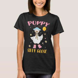 Ppy Of The Silly Goose First Birthday Family Match T-Shirt