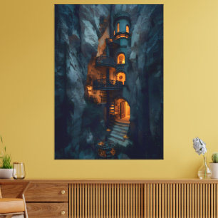 PR-C04. Grotto Spire Residence  Canvas Print