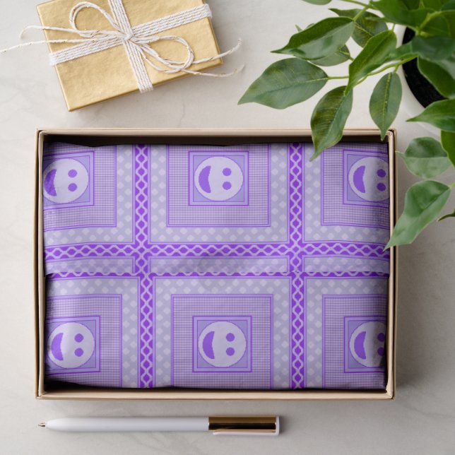 Pr&G Smile Tile Tissue Paper Gift Wrap (Gift)