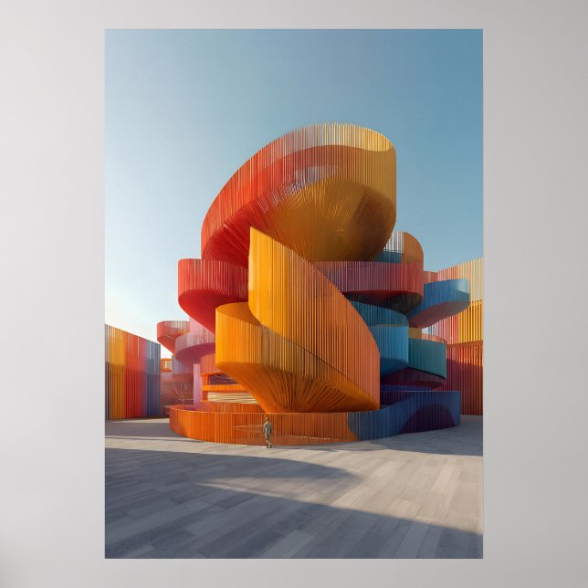 PR-O04. Ribbon Mirage Pavilion Poster (Front)