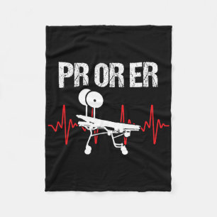 Pr Or Er Weightlifting Bodybuilding Fitness Gym 2  Fleece Blanket