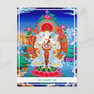 Prabhutaratna Buddha Cool oriental Padmakumara Postcard
