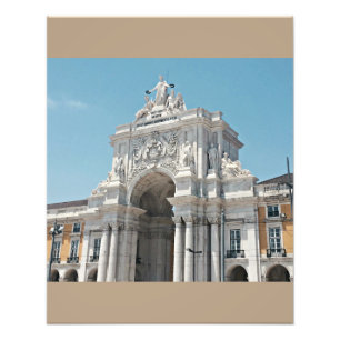 Praça do Comércio Arch Photo Print