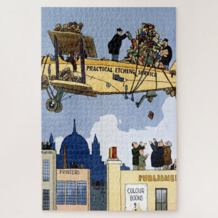 “Practical Etching Services” by W Heath Robinson Jigsaw Puzzle