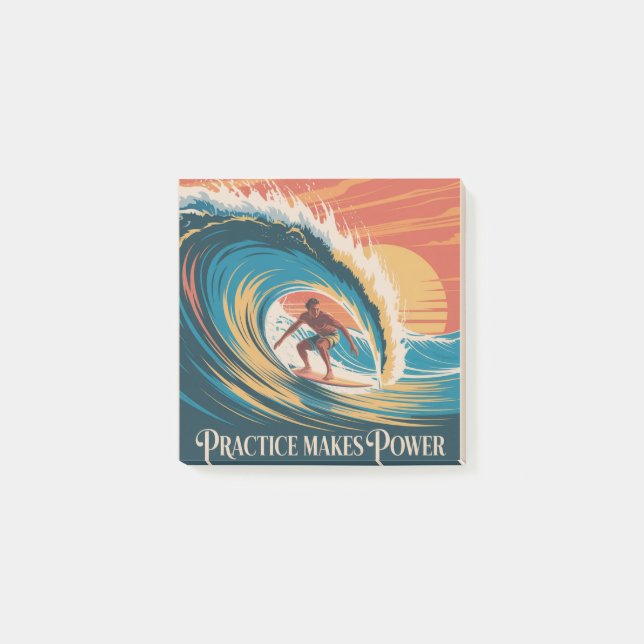 Practice Makes Power Post-it Notes (Front)