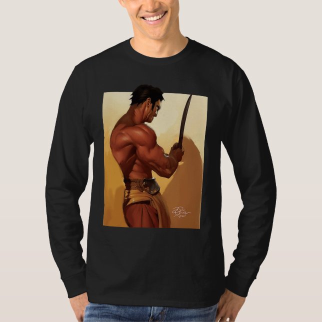 Practice More Arnis Kali Escrima by Artist Don Cas T-Shirt (Front)