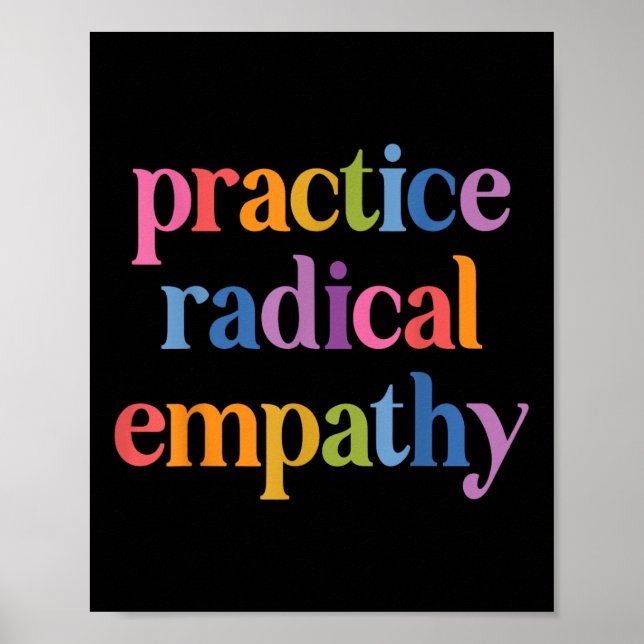 Practice Radical Empathy _1  Poster (Front)