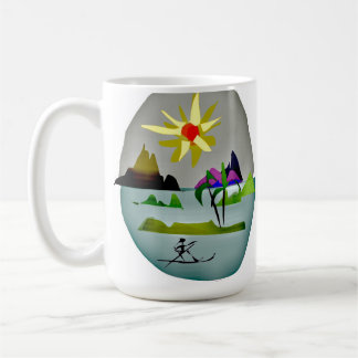 PracticeLove Latte Mug design by David Flynn