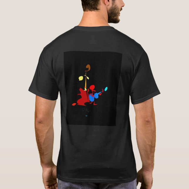 PracticeLove T-Shirt designed by David Flynn (Back)