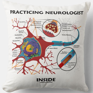 Practicing Neurologist Inside Neuron Synapse Cushion