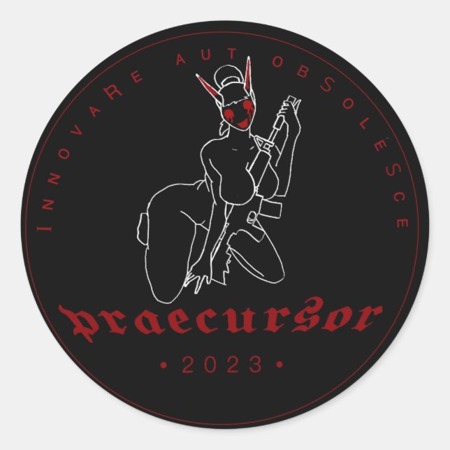 Praecursor sticker (Front)