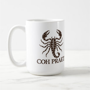 Praetorian Guard Scorpion in Ancient Pigment Coffee Mug