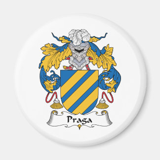 Praga Family Crest Magnet