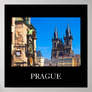 Prague 001W Poster
