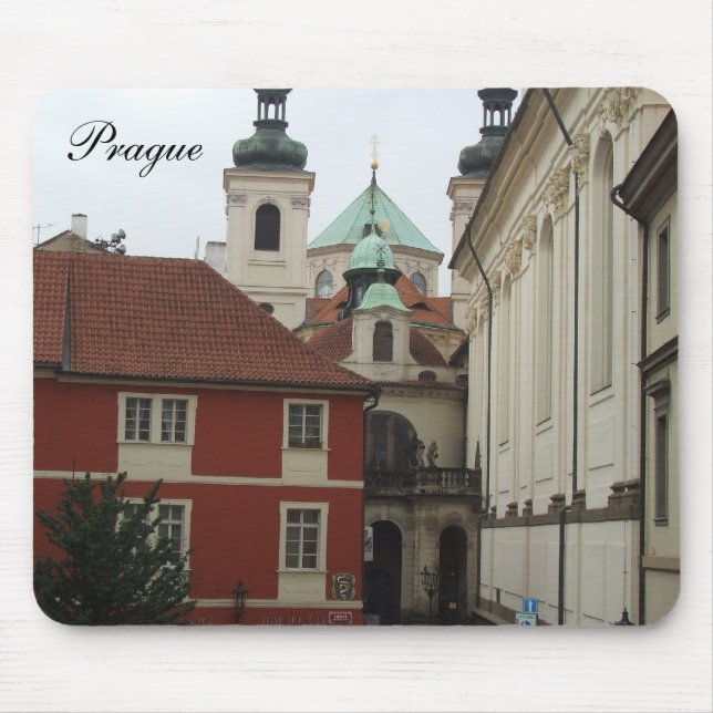 Prague Architecture Mouse Pad (Front)
