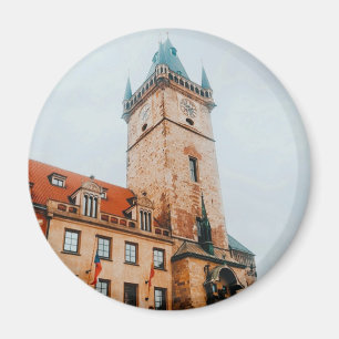 Prague Astronomical Clock, Old Town Square Czechia Magnet