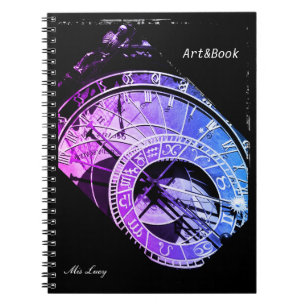 Prague, Astronomical Clock & Skeleton Notebook