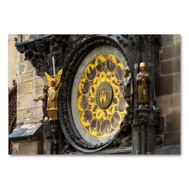 Prague Astronomical Clock Table Number (Front)