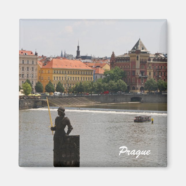 Prague by the Moldava Magnet (Front)