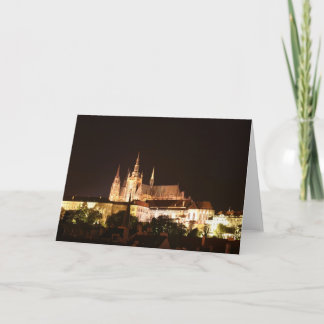 Prague Castle Card