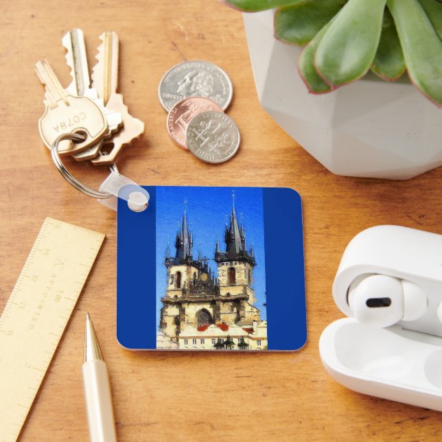 Prague Castle Key Ring (Desk)