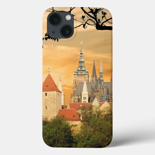 Prague Castle Morning Case-Mate iPhone Case (Back)