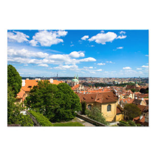 Prague Cityscape Photo Print