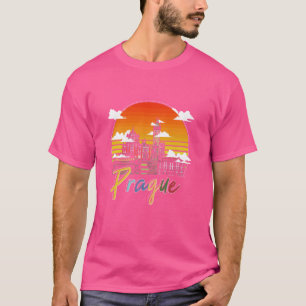 Prague Czech Republic Europe Czechoslovakia Touris T-Shirt
