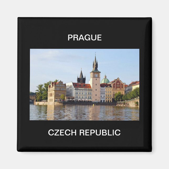 Prague, Czech Republic Magnet (Front)