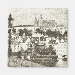 Prague, Czech Republic Magnet