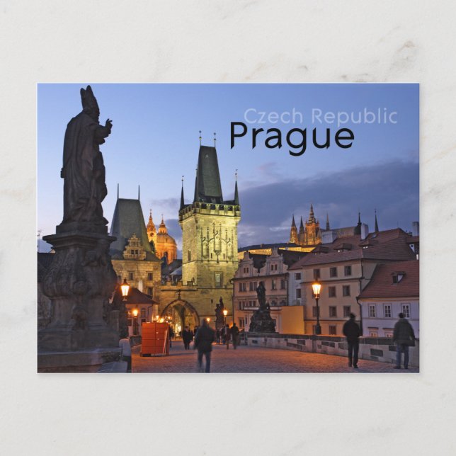 Prague, Czech Republic Postcard (Front)