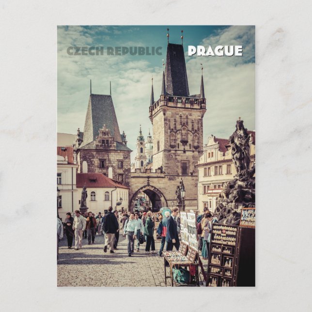 Prague, Czech Republic Postcard (Front)