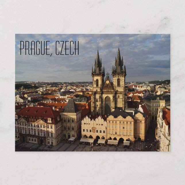 Prague, Czech Republic Postcard (Front)