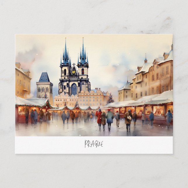 Prague, Czech Republic Postcard (Front)