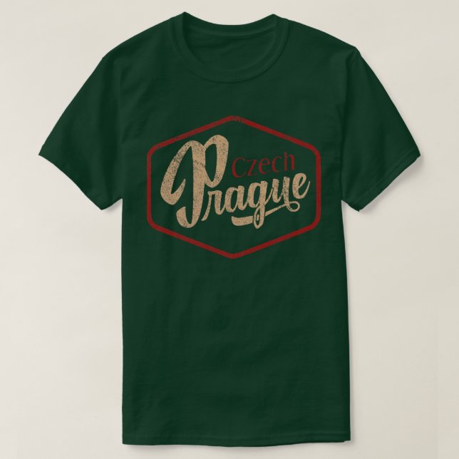 Prague Czech T-Shirt (Design Front)