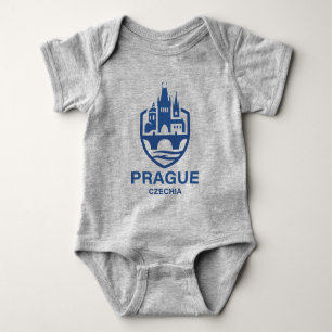 Prague Czechia Europe Baby Bodysuit