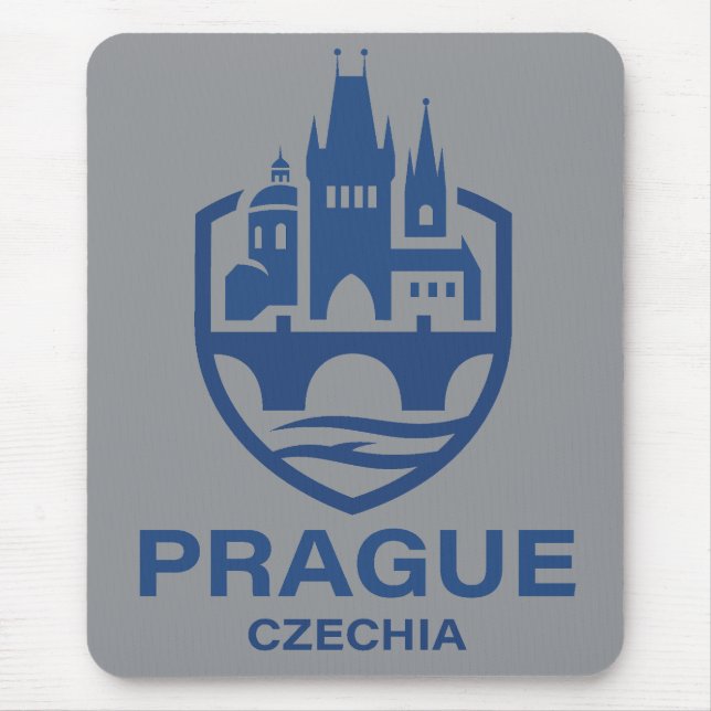 Prague Czechia Europe Mouse Pad (Front)