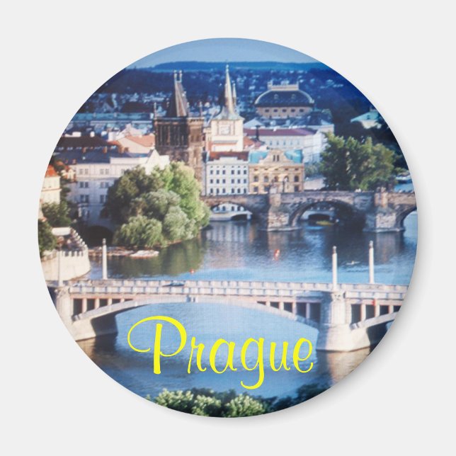 Prague fridge magnet (Front)