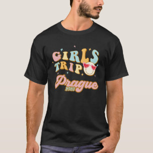 Prague Girls Trip 2023 Students Women Czech Republ T-Shirt