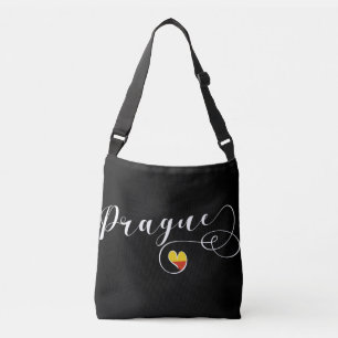 Prague Heart Bag, Czech Republic Crossbody Bag