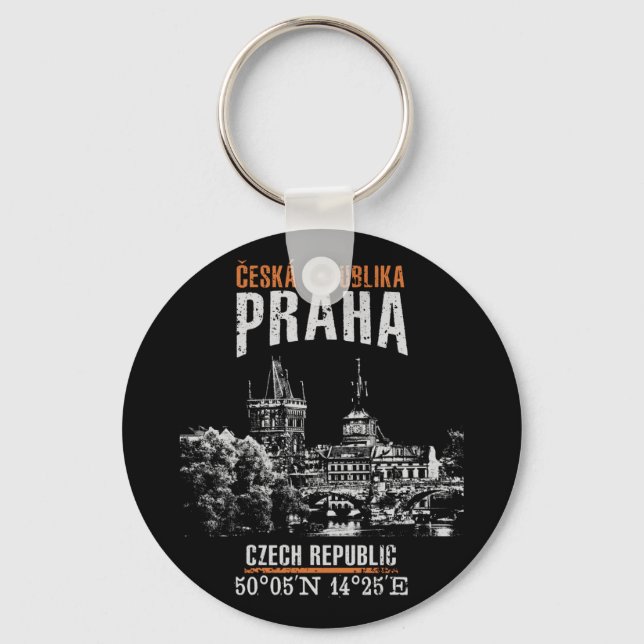 Prague Key Ring (Front)