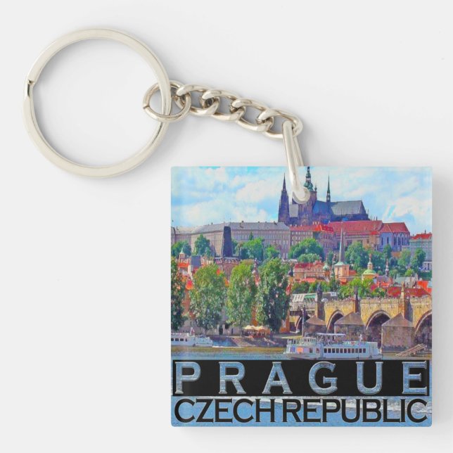 Prague Key Ring (Front)