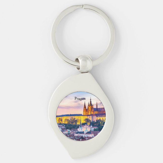 Prague Key Ring (Front)