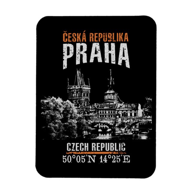 Prague Magnet (Vertical)
